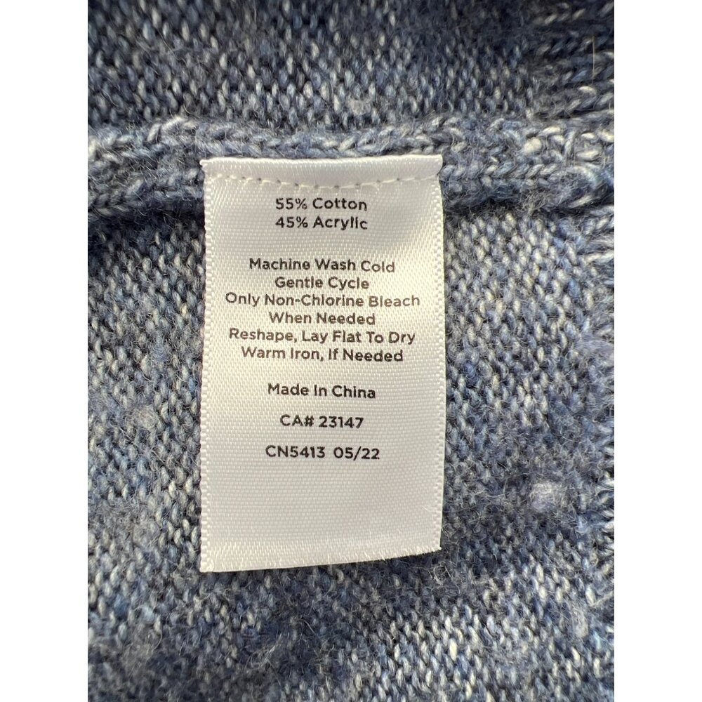 Talbots Breton Button Collar Pullover Sweater Wom… - image 7